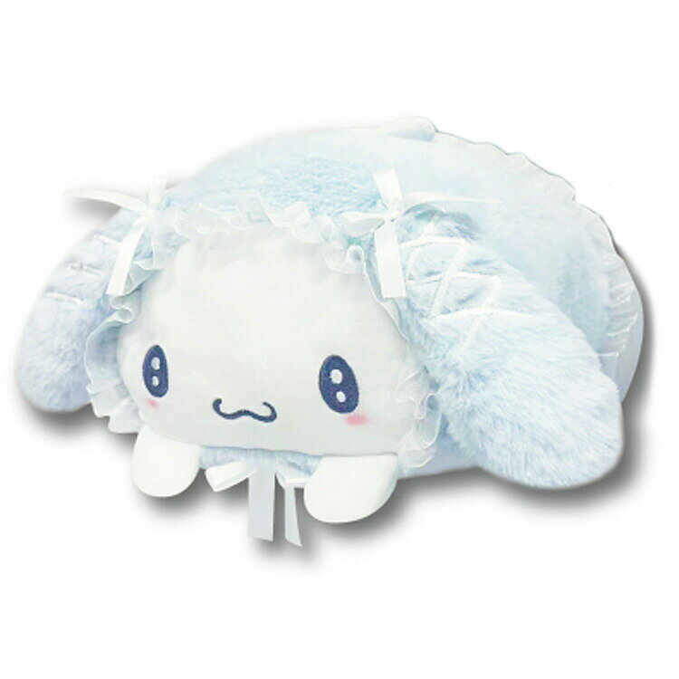 乐天商城 - シナモロール 寝そべりクッション 166574 ふわふわケープ SANRIO サンリオキャラクターズ