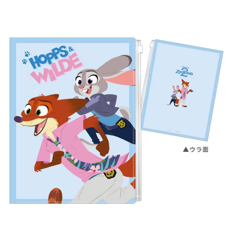 ズートピア ファスナー6Pファイル 走ってバディ 072939 Zootopia ディズニー映画
