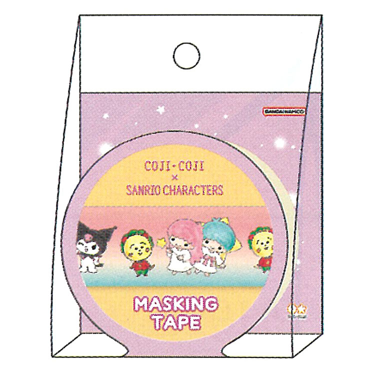 樂天商城 - コジコジ×サンリオキャラクターズ マスキングテープ バイオレット 035505 SANRIO コラボ