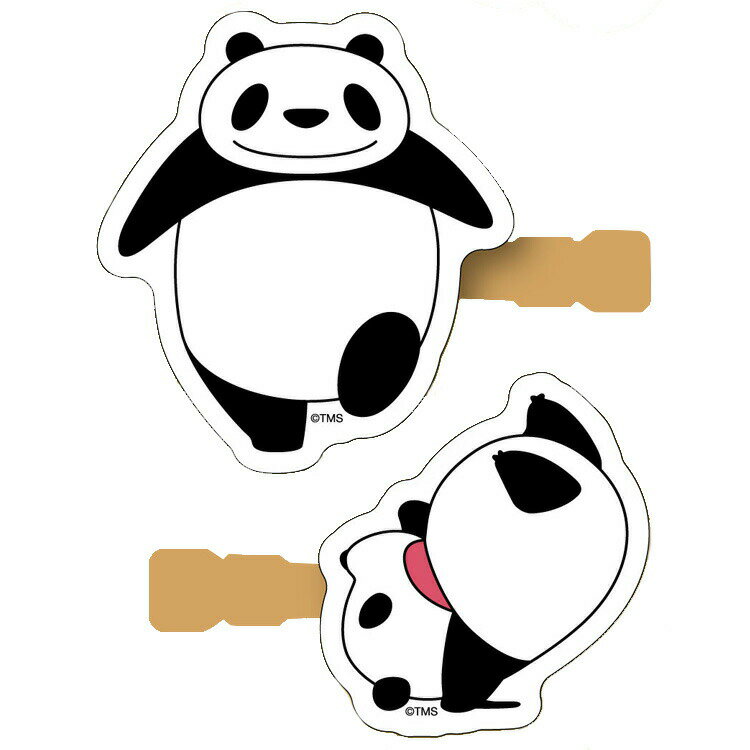 パンダコパンダ アクリルヘアクリップ 2