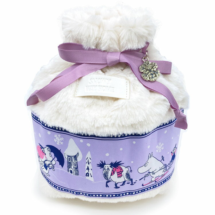 ムーミン 巾着ポーチ 331769 SNOWY WAY HOME MOOMIN リトルミイ ムーミンママ(4.0)