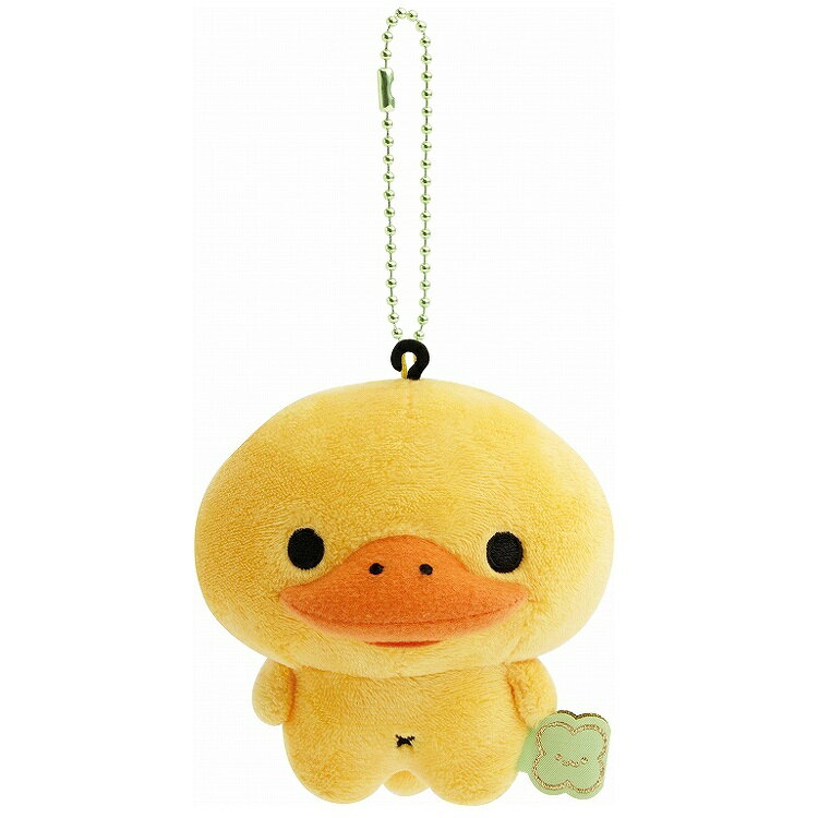 かものはしかも。 ずっといっしょぬいぐるみ ぬいぐるみキーホルダー イエロー 【お1人様3点限り】