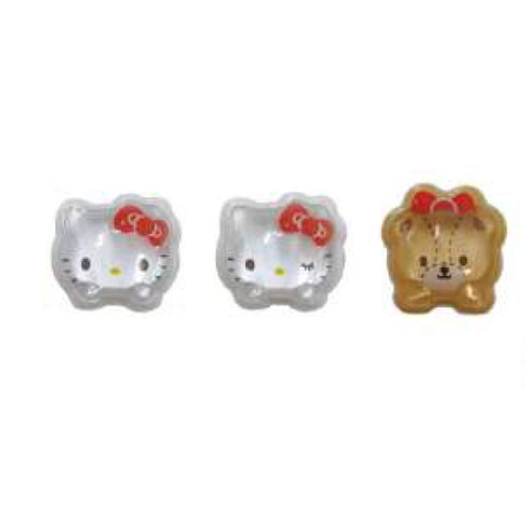ハローキティ マルチデコパーツ3P ぷっくりパーツ デコ デコレーション ネイルアイテム 飾り 615666 【お1人様3点限り】
