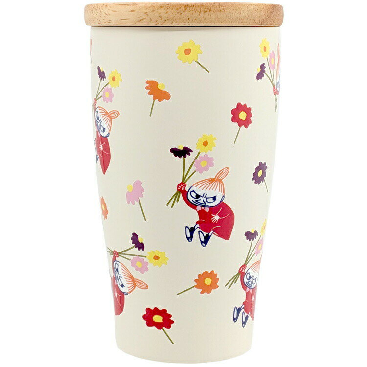 ムーミン 木蓋付ステンレスタンブラー350ml 花束 222300 リトルミイ MOOMIN ムーミン谷