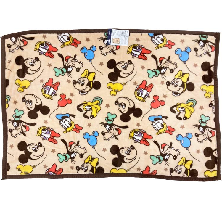ディズニーフレンズ ポリエステルマイヤーハーフ毛布 ミッキーマウス フェイシーズN 929997 ウインターアイテム Disney