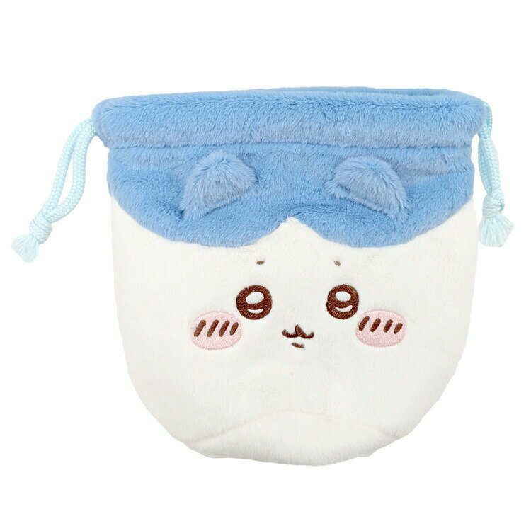 乐天商城 - ちいかわ フェイス巾着 ハチワレ 273197 第2弾CHIIKAWA なんか小さくてかわいいやつ ナガノ