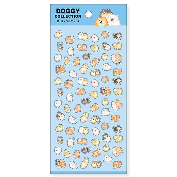 ポメラニアン ミニシール 826120 ドギーコレクション