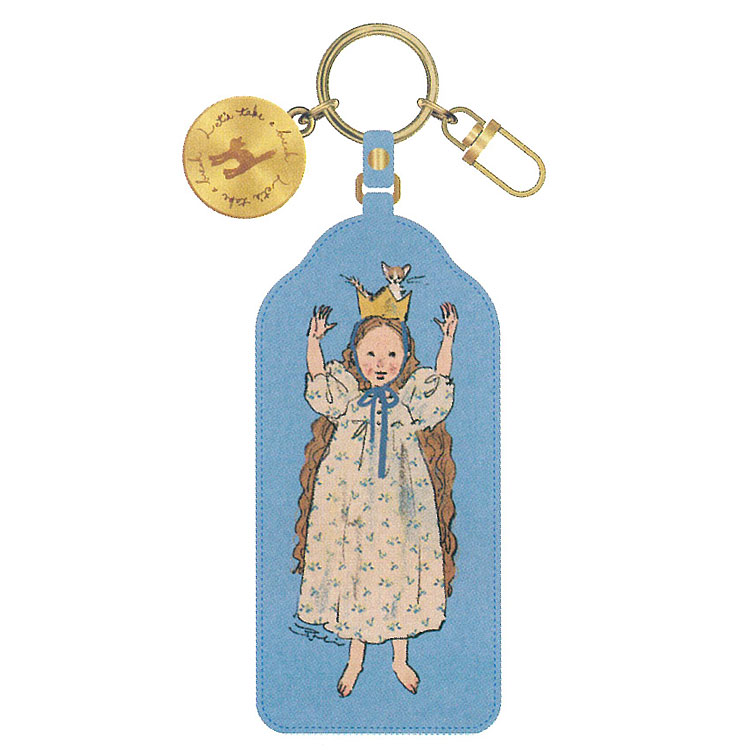 くらはしれい バッグチャーム BU 713755 キーホルダー ブルー