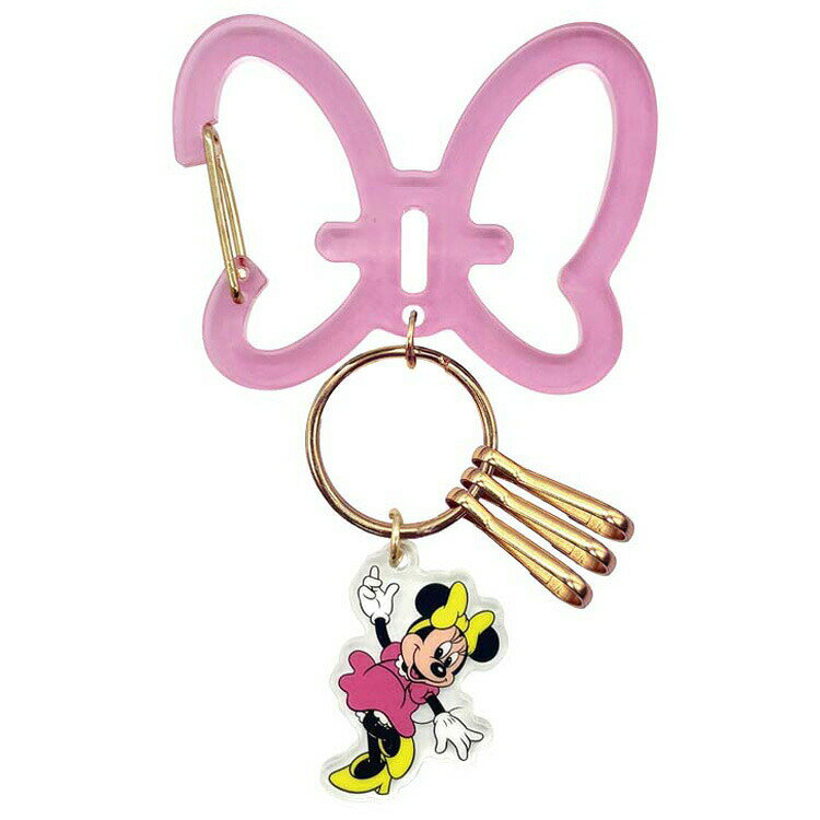 ミニー 18220 アクリルカラビナチャーム Disney ディズニーキャラクター
