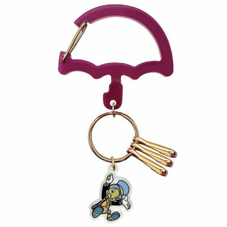 ピノキオ 18228 アクリルカラビナチャーム ジミニー・クリケット Disney ディズニーキャラクター(4)