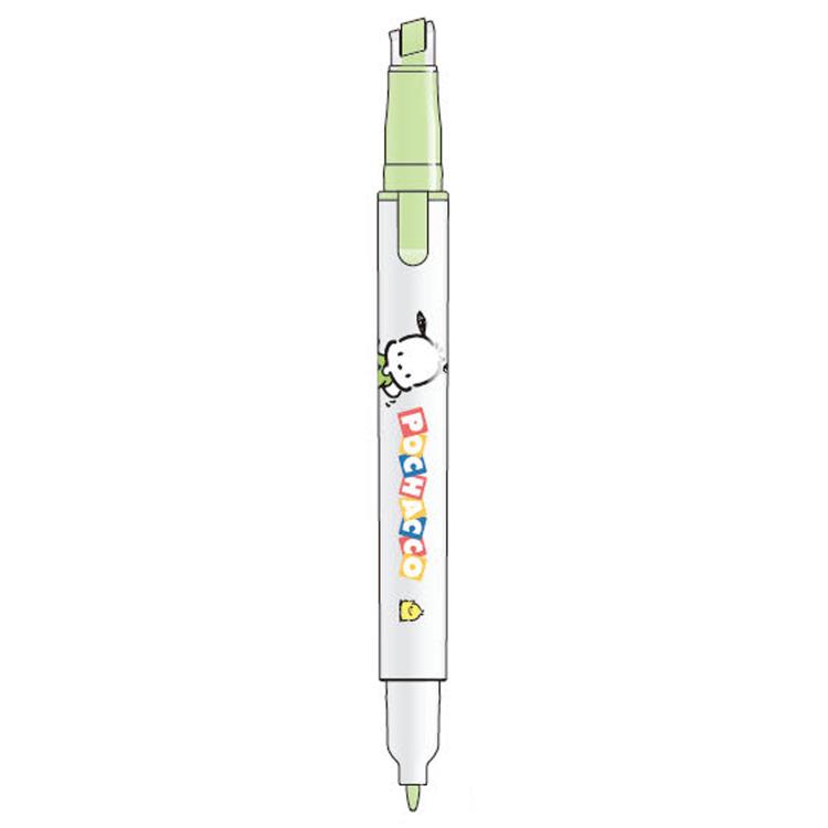 乐天商城 - ポチャッコ KIRE-NA 蛍光ペン ペールグリーン 811222 Pochacco サンリオ キレーナ
