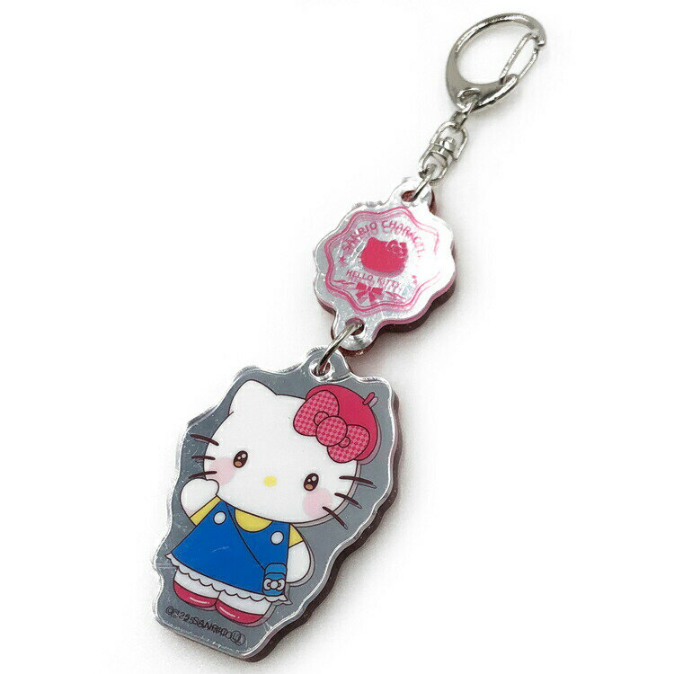 Metallic - ハローキティ 2連ミラーアクリルキーホルダー 352560 Hello Kitty サンリオ
