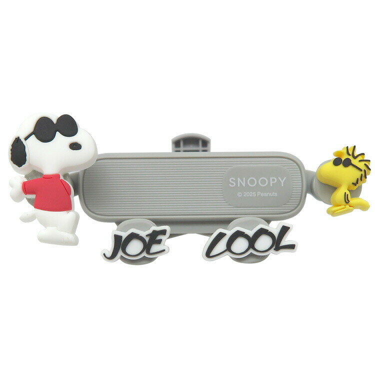 スヌーピー スマホホルダー ジョークール 062970 カー用品 PEANUTS ピーナッツ