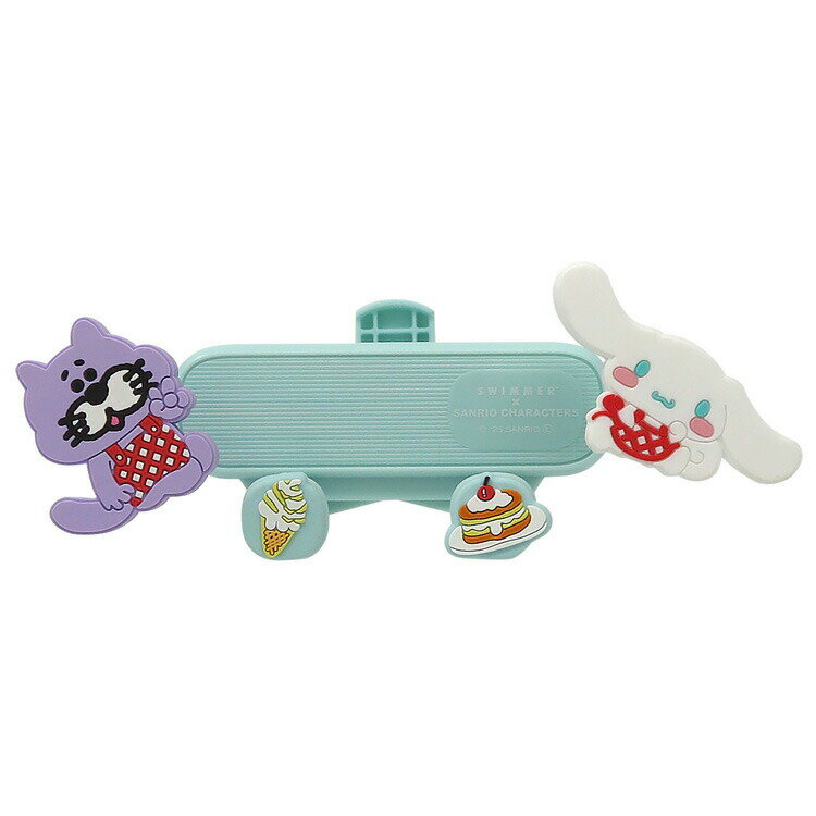 スイマー×シナモロール スマホホルダー 062987 SWIMMER×SANRIO カー用品 サンリオキャラクターズ コラボ