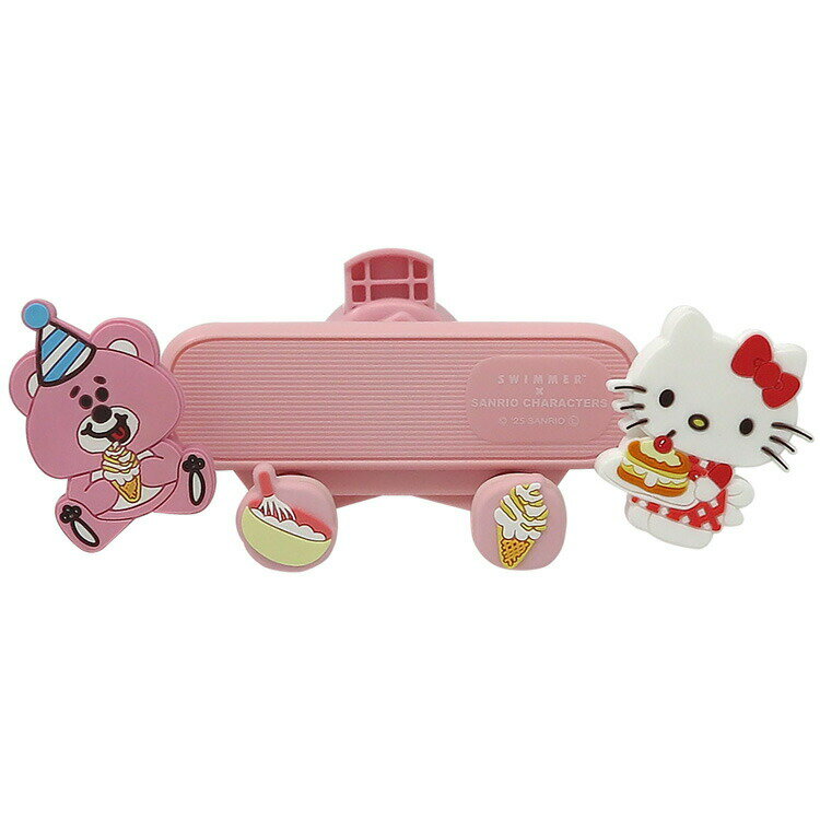 スイマー×ハローキティ スマホホルダー 062994 SWIMMER×SANRIO カー用品 サンリオキャラクターズ コラボ
