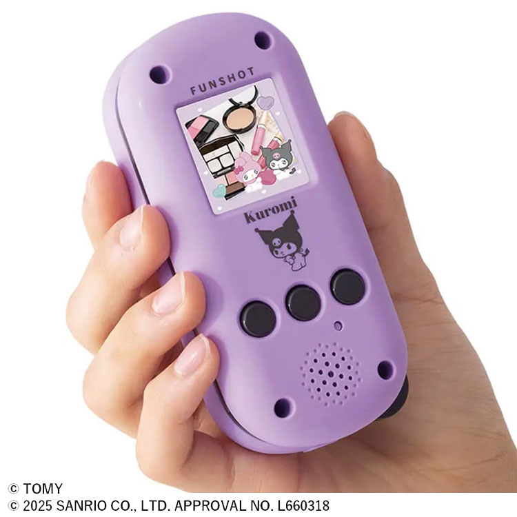 クロミ FUNSHOT ファンショット コンパクトカメラ フレーム スタンプ かわいい スマホ転送 SANRIO サンリオキャラクターズ