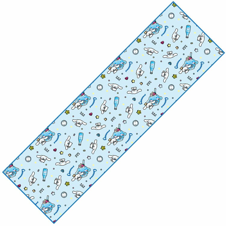 乐天商城 - シナモロール UVクールタオル 356728 サマーアイテム SANRIO サンリオキャラクターズ