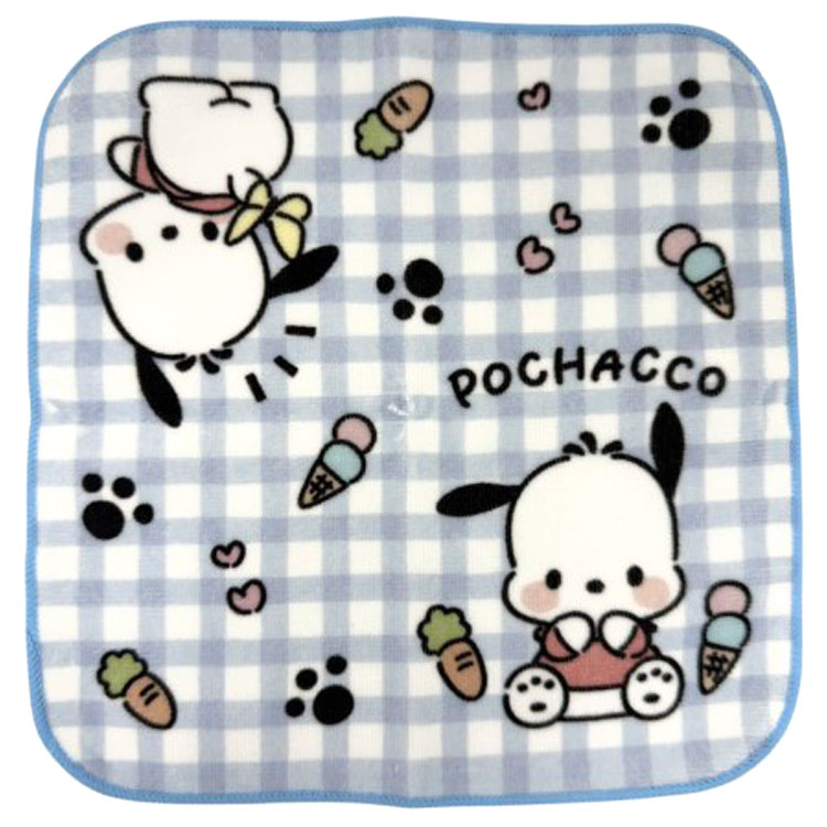 乐天商城 - ポチャッコ プチタオル 095996 ユルット SANRIO サンリオキャラクターズ