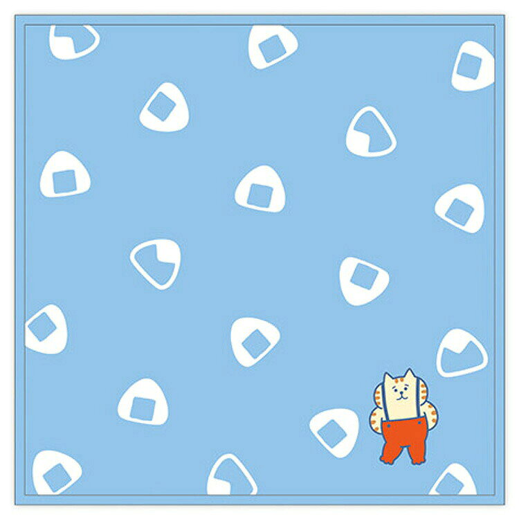 ごろごろにゃんすけ タオルハンカチ サスペブルー 956018 ミニタオル