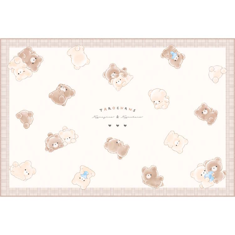 たろちゃんず 長方形ランチクロス くまたろず ランチマット お弁当包み 360841