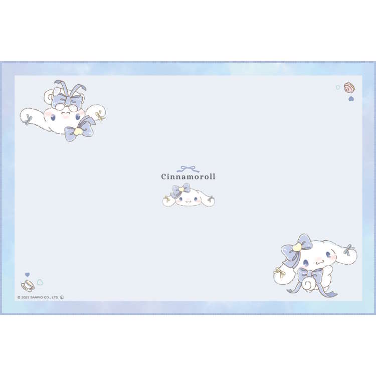 シナモロール 長方形ランチクロス るんるんリボン ランチマット お弁当包み 361503