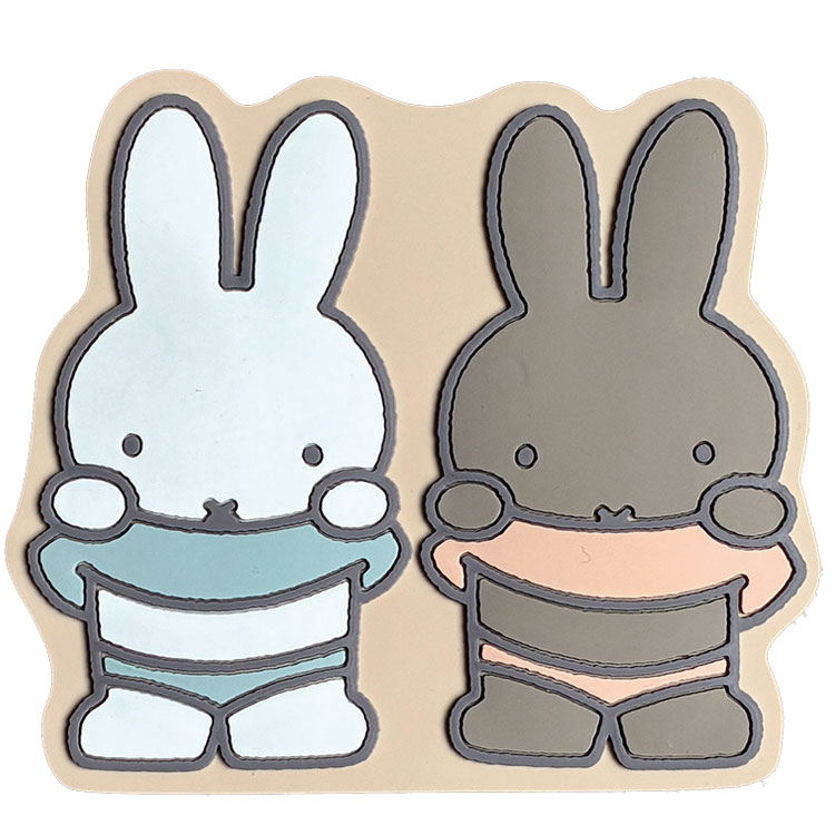 ミッフィー PVCシートベルトストッパー ミッフィー＆メラニー 729285 カー用品 ディックブルーナ Dick Bruna