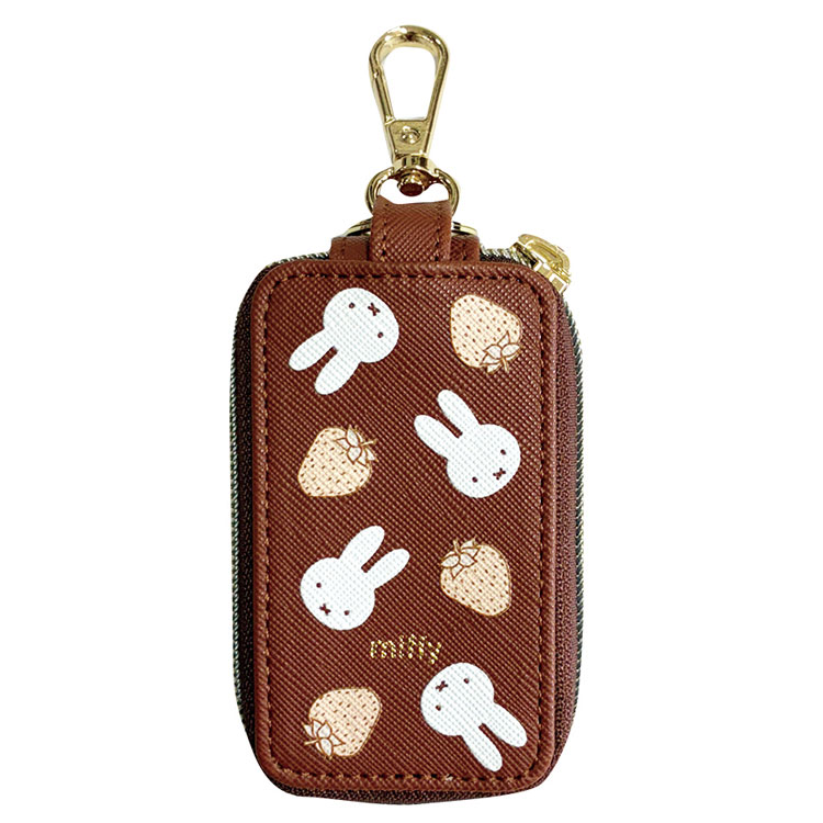 ミッフィー スマートキーカバー4 BRN 729384 カー用品 ディックブルーナ Dick Bruna ブラウン