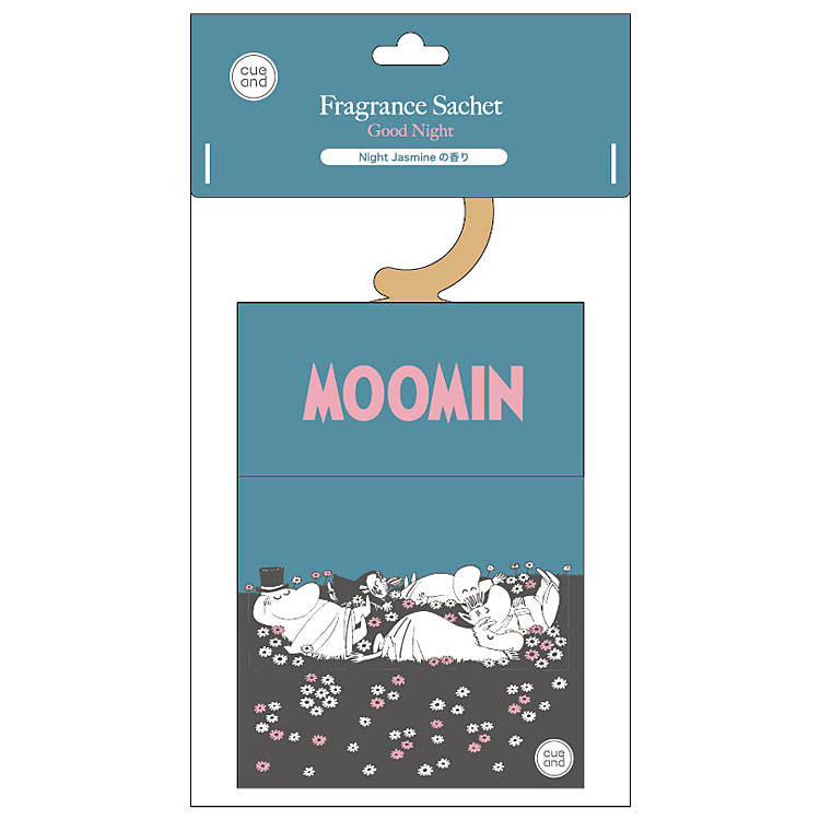 乐天商城 - ムーミン キューアンド フレグランスサシェ Good Night ナイトジャスミンの香り 356469 cue and MOOMIN