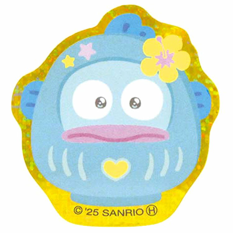 乐天商城 - ハンギョドン ステッカー 617325 だるまシリーズ 和雑貨 SANRIO サンリオキャラクターズ