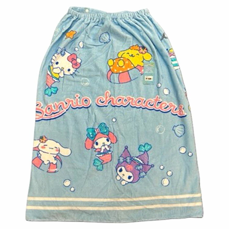 サンリオキャラクターズ マキタオルL 80cm ブルーウォーターランド 092131 サマーアイテム SANRIO