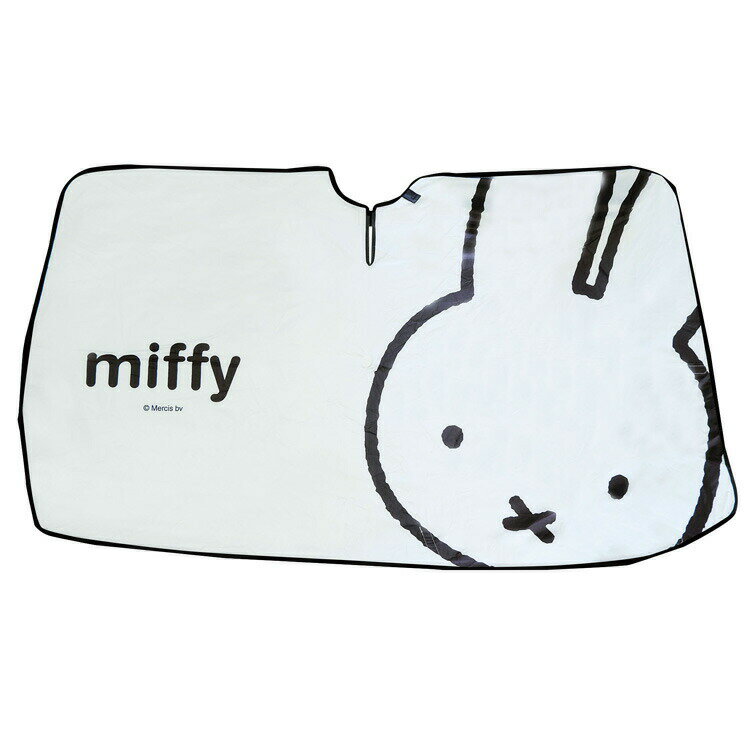 ミッフィー 傘サンシェード2 ミッフィー WHT 729254 カー用品 ディックブルーナ Dick Bruna ホワイト