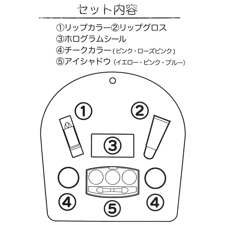 ひみつのアイプリ キラキラメイクアップセット ...の紹介画像3