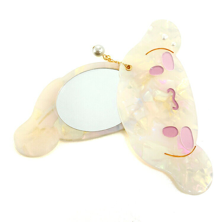 キャラクターハウス キャロルのシナモロール ミラー 568905 Baby Pink サンリオ SANRIO キーホルダー｜アングル3