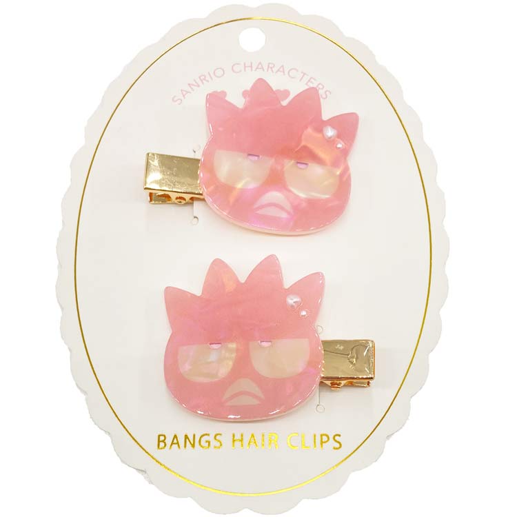 乐天商城 - バットばつ丸 前髪クリップ 568691 Baby Pink サンリオ SANRIO