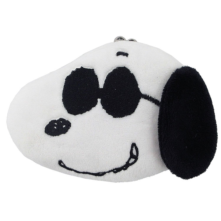 スヌーピー フェイスコスメミニポーチ ジョー・クール 304254 PEANUTS ピーナッツ