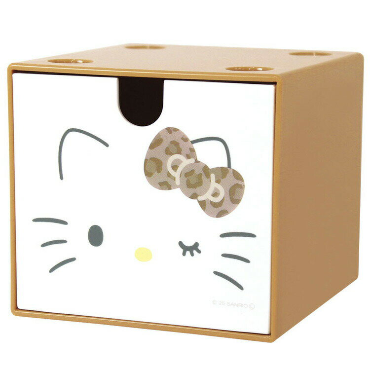 Other - ハローキティ スタッキングチェスト レオパード 274048 フェイス SANRIO サンリオキャラクターズ