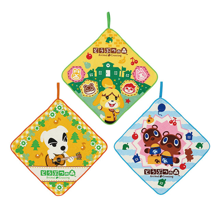 どうぶつの森 ループタオル 3P のんびりライフ 434934