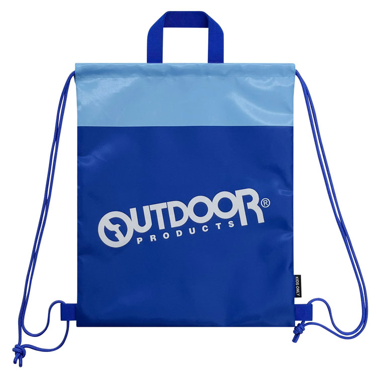 Rucksacks - OUTDOOR ナップサック ブルー 201222 アウトドアプロダクツ 入園入学
