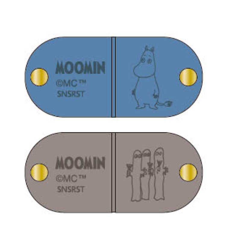 ムーミン ケーブルホルダー ムーミン 2個セット まとめる コードホルダー バンド ...