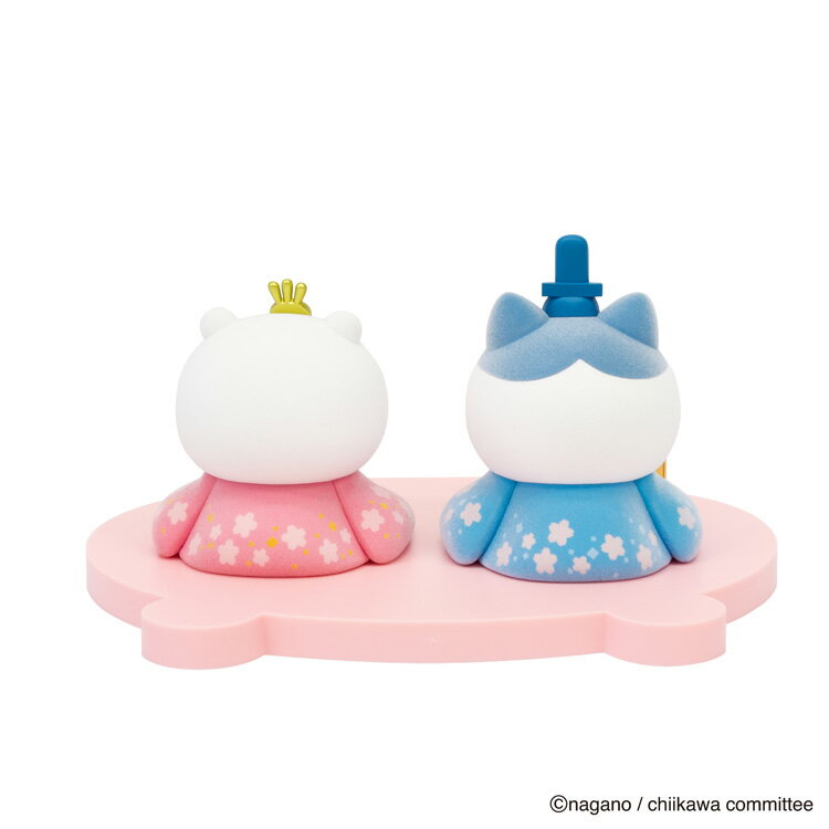 ちいかわ ちいかわ &ハチワレ ミニ雛人形【お...の紹介画像2