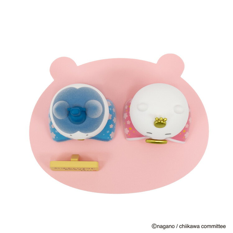 ちいかわ ちいかわ &ハチワレ ミニ雛人形【お...の紹介画像3