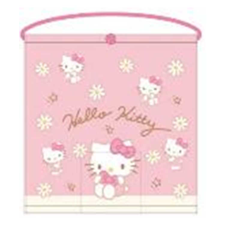 Towels, Handkerchieves - ハローキティ おりこうタオル ガーリーフワラー 手拭きタオル ハンドタオル ぶらさげる 入園入学 090052