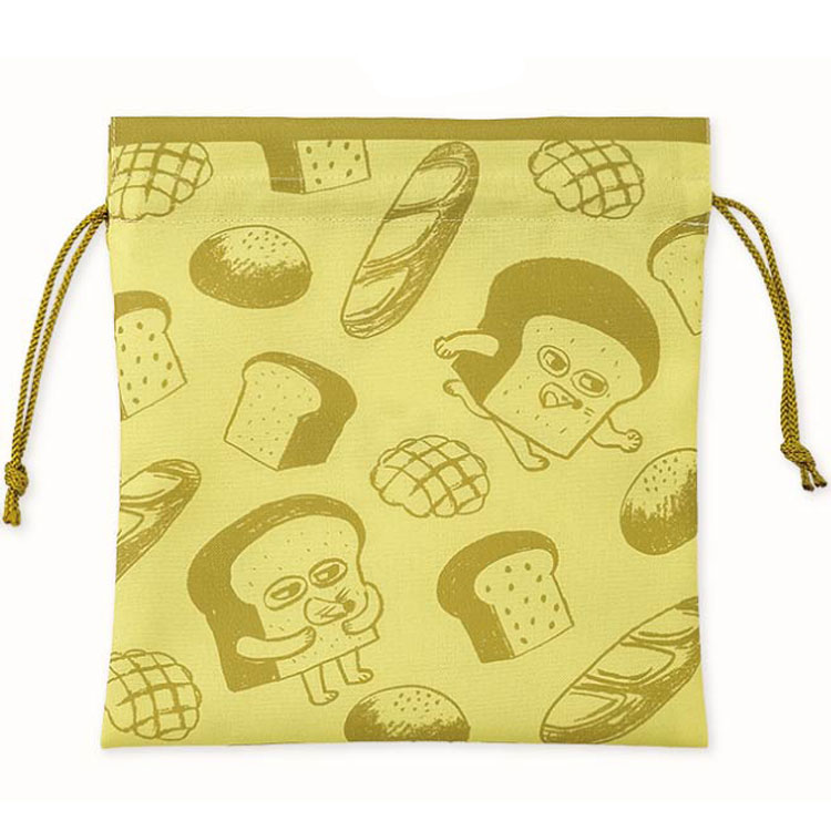 乐天商城 - パンどろぼう 巾着M YE 328101 イエロー