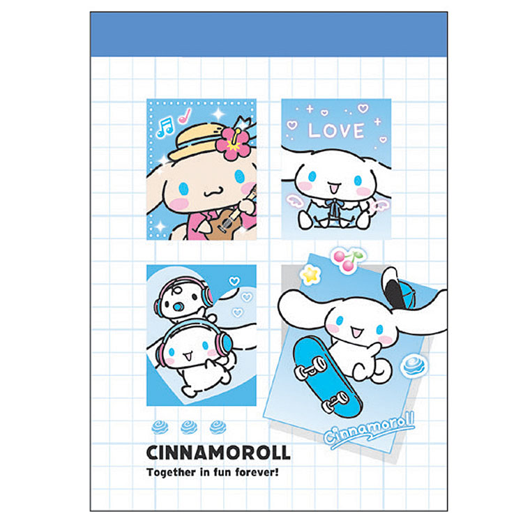 シナモロール ミニメモ 074674 ハイ!ポーズ! SANRIO サンリオキャラクターズ...