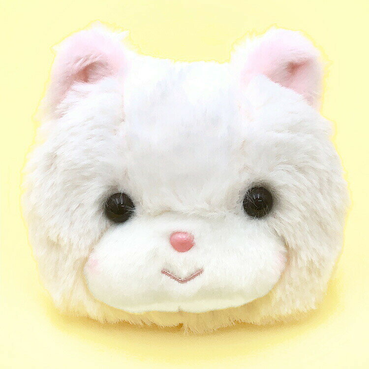 Rakuten - レトロぬいぐるみこれくしょん ぬいぐるみポーチ クリーミーねこ 410839