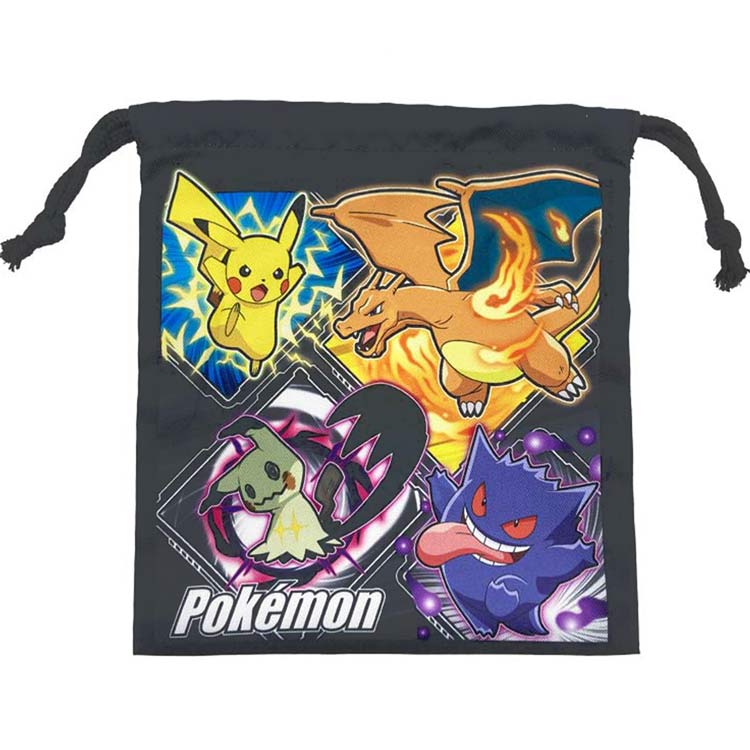 ポケットモンスター トラベル巾着 S 2512 きんちゃく 巾着袋 袋 小物入れ コップ入れ コップ袋 入園入学グッズ 004227