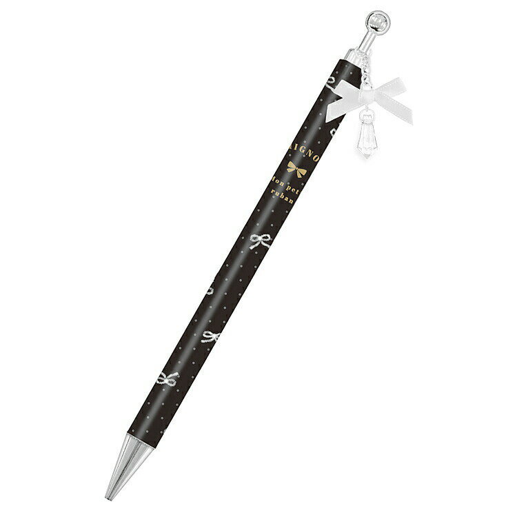 乐天商城 - リボンステーショナリー チャーム付きシャープ ブラック 046447 第4弾