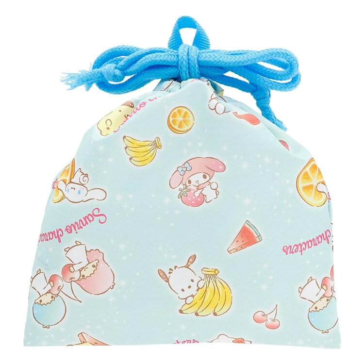サンリオキャラクターズ 巾着S キラシュワフルーツ 008704 SANRIO