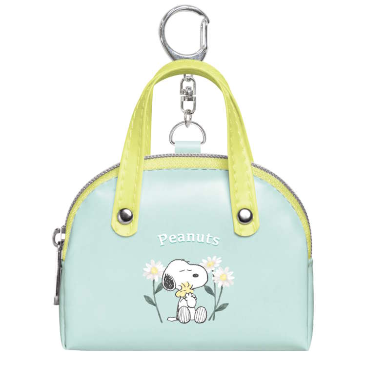 スヌーピー ミニバッグキーホルダー デイジー キーホルダー アクセサリー 目印 めじるし アクセント 小物入れ ミニポーチ 373902