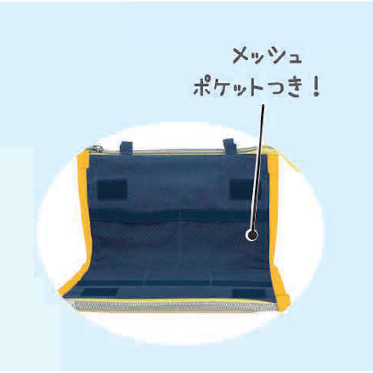 はっぴいランチサンドっち 三角デニムペンケース 筆箱 ふでばこ ペンポーチ ペン入れ 小物入れ ポーチ 平成メモリー 383918 alphakids-10442696 キャラクターハウス キャロル サンプル画像3